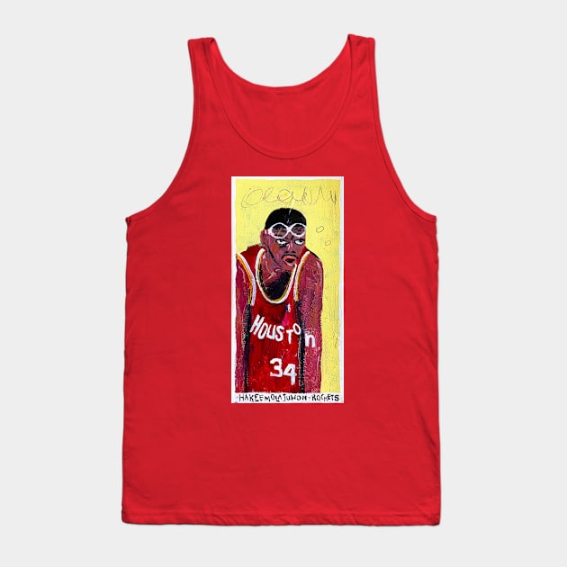 Hakeem Olajuwon Tank Top by ElSantosWorld